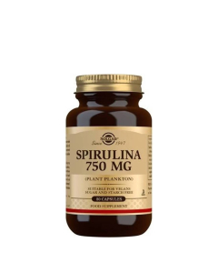 Solgar Espirulina 750mg Cápsulas 80unid.
