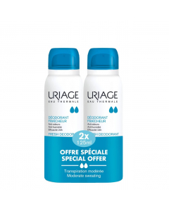 Uriage Desodorizante Refrescante Duo Spray 2x125ml