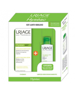 Uriage Hyseac Mat Kit Creme Matificante oferta Solução Micelar