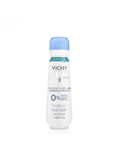 Vichy Desodorizante Mineral Spray Tolerância Ótima 100ml