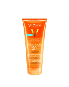 Vichy Ideal Soleil Leite Protetor FPS30 Pele Molhada Preço Especial 200ml