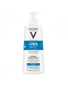Vichy Pureté Thermale Leite Micelar Pele Seca 400ml