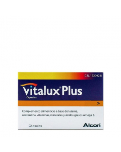 Vitalux Plus Cápsulas 84unid.