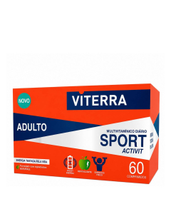 Viterra Sport Activit Comprimidos Suplemento Multivitamínico para Adulto 60unid.