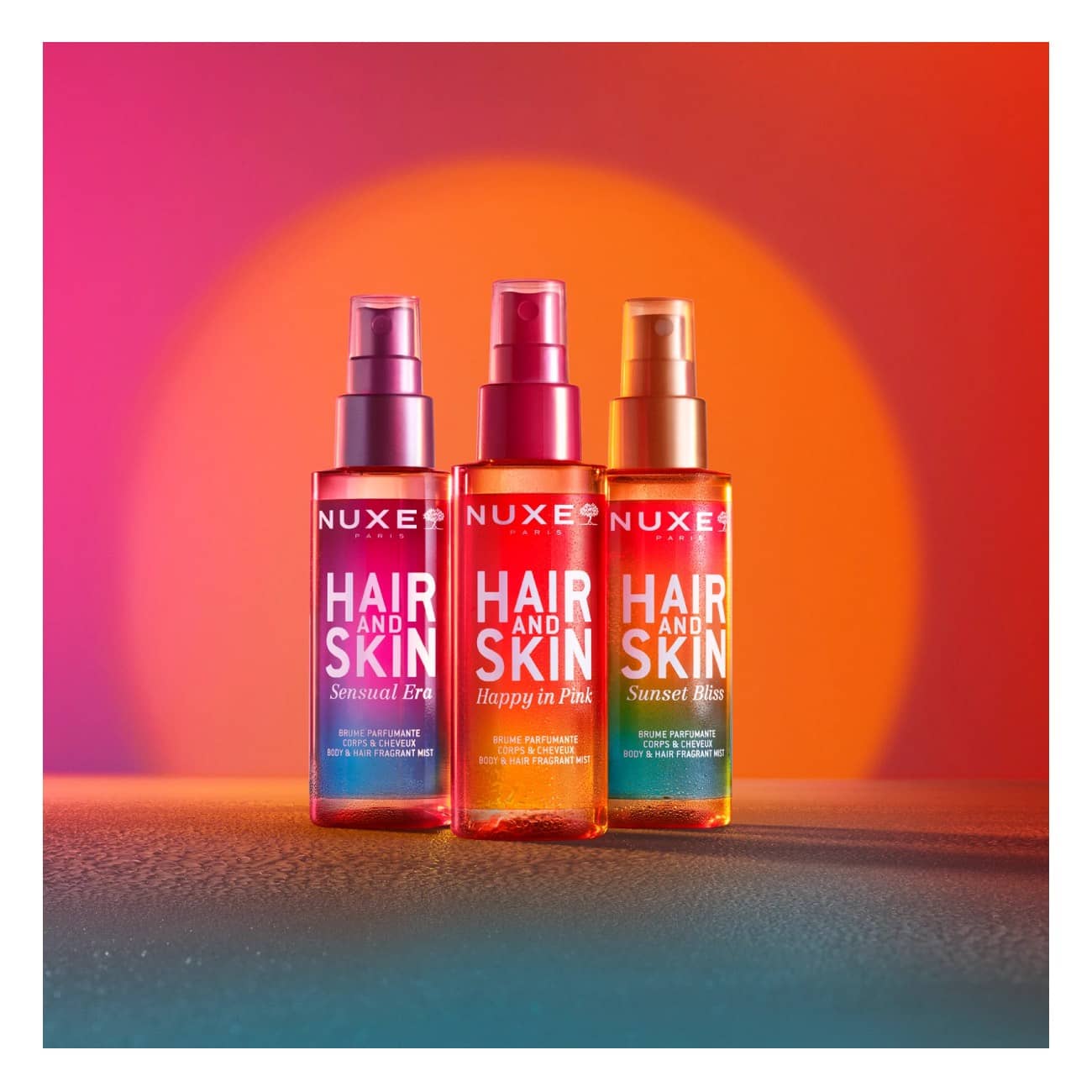 Nuxe Hair and Skin Sunset Bliss Bruma Perfumada Corpo e Cabelo 100ml