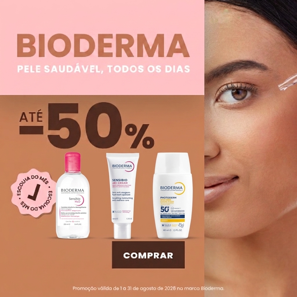 Escolha do mês | Bioderma // 1 a 31 agosto '26 