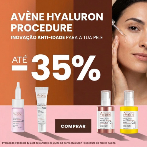 [FILETE] AVÈNE HYALURON PROCEDURE // 12 a 31 de outubro '26