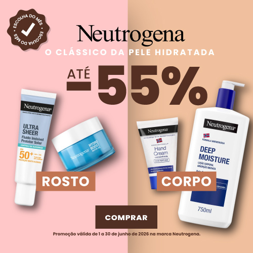 Escolha do mês | Neutrogena // 1 a 30 junho '26 