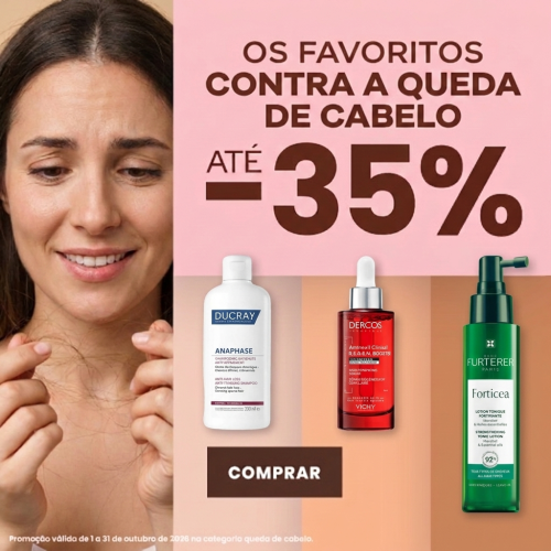 OS FAVORITOS CONTRA A QUEDA DE CABELO // 1 a 31 outubro '26