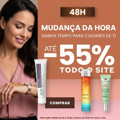 48H Mudança da hora // 24 a 25 de outubro '26