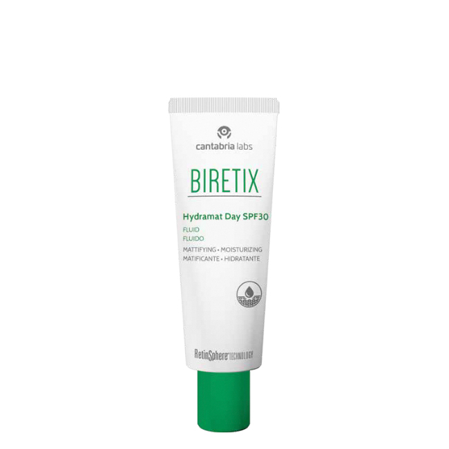 Biretix Hydramat Day SPF30 Fluido Hidratante Matificante 50ml