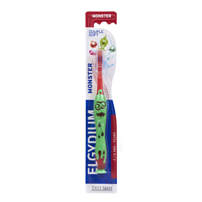 Elgydium Kids Escova de Dentes Monster 1un.