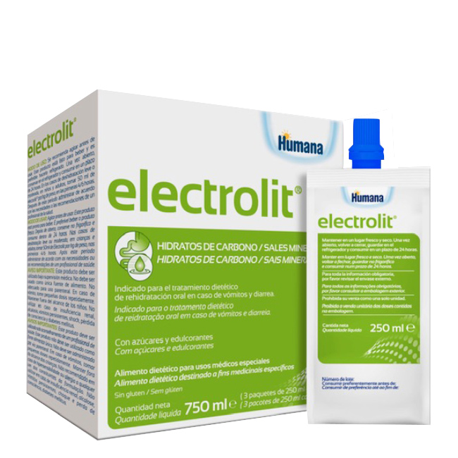Eletrólito humano 3x250ml