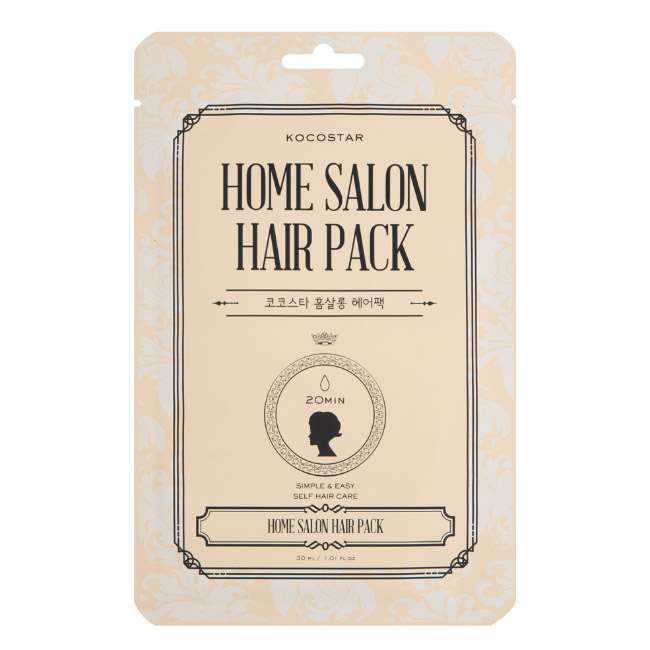 Home Salon Hair Pack Máscara Capilar Reparadora 30ml
