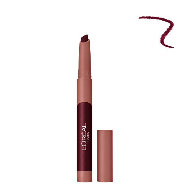 Infalible Matte Lip Crayon Nº 116 Cherryfic