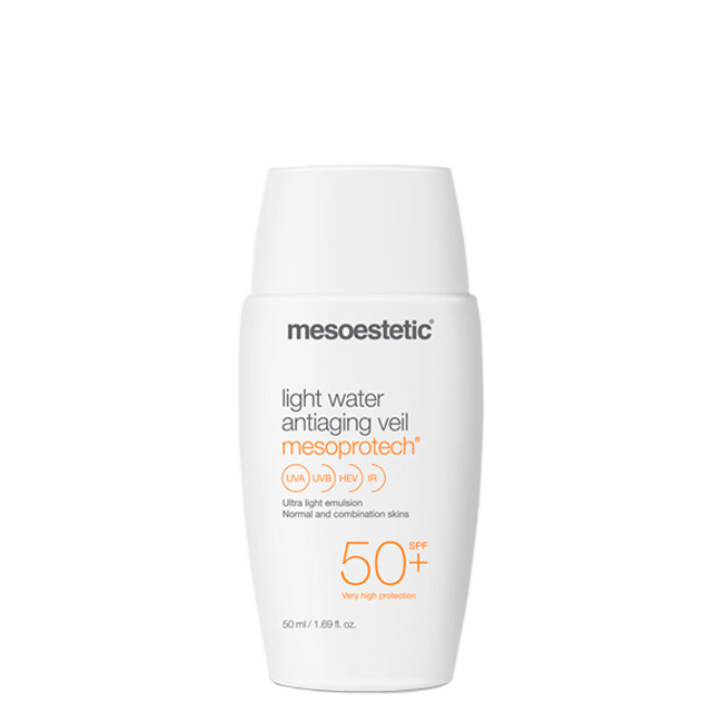 Mesoprotech Light Water Antiaging Veil SPF50+ Emulsão Solar 50ml
