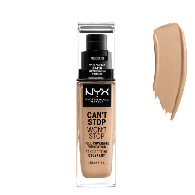 NYX Can't Stop Won't Stop Base - True Beige 30ml