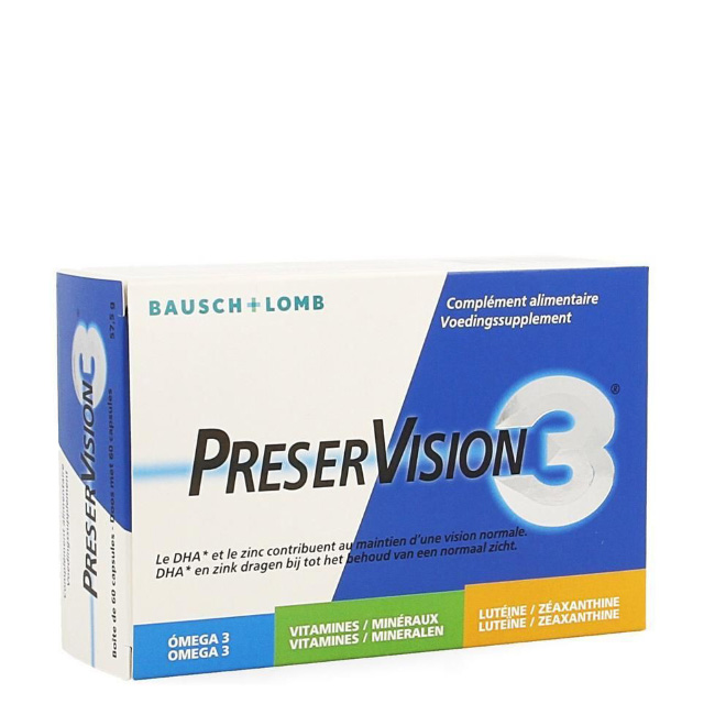 Preservision 3-60 cápsulas