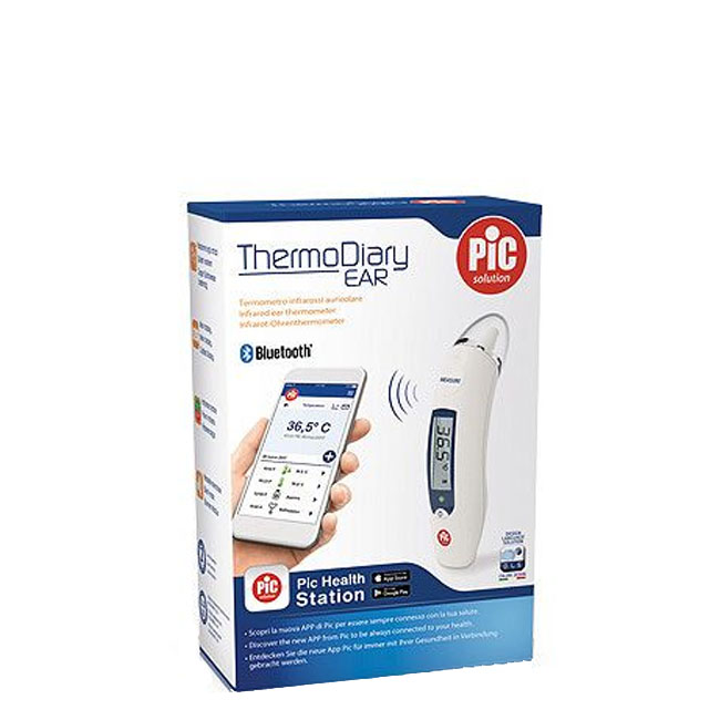 ThermoDiary Pic solução ouvido termômetro