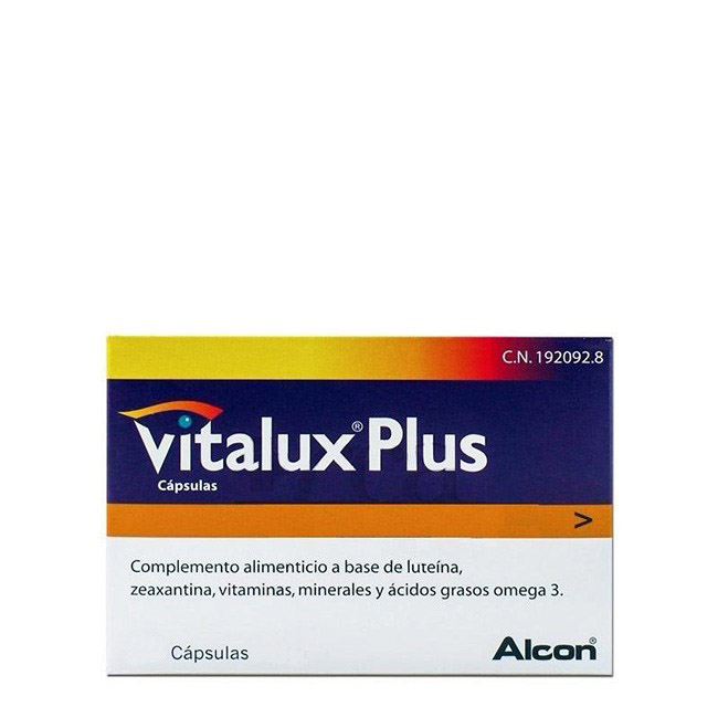 Vitalux Plus 84 cápsulas